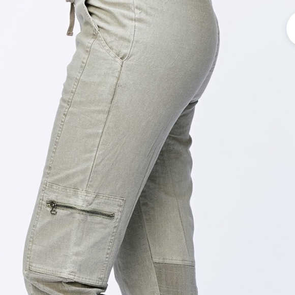 XCVI EIMEAR CROP, Washed Green - Picture 2 of 4